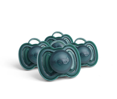 4-pack Pacifiers, 0+ months, Dark Green