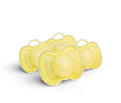 4-pack Pacifiers, 0+ months, Yellow