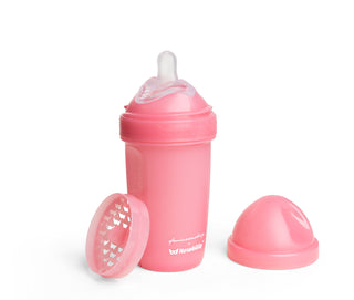 Twin Anti-Colic Feeding Bottle LT 240 ml Raspberry Rose