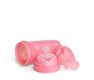 Twin Anti-colic Baby Bottle LT 140 ml Raspberry Rose