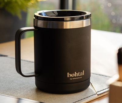 Insulated Coffee Mug Black