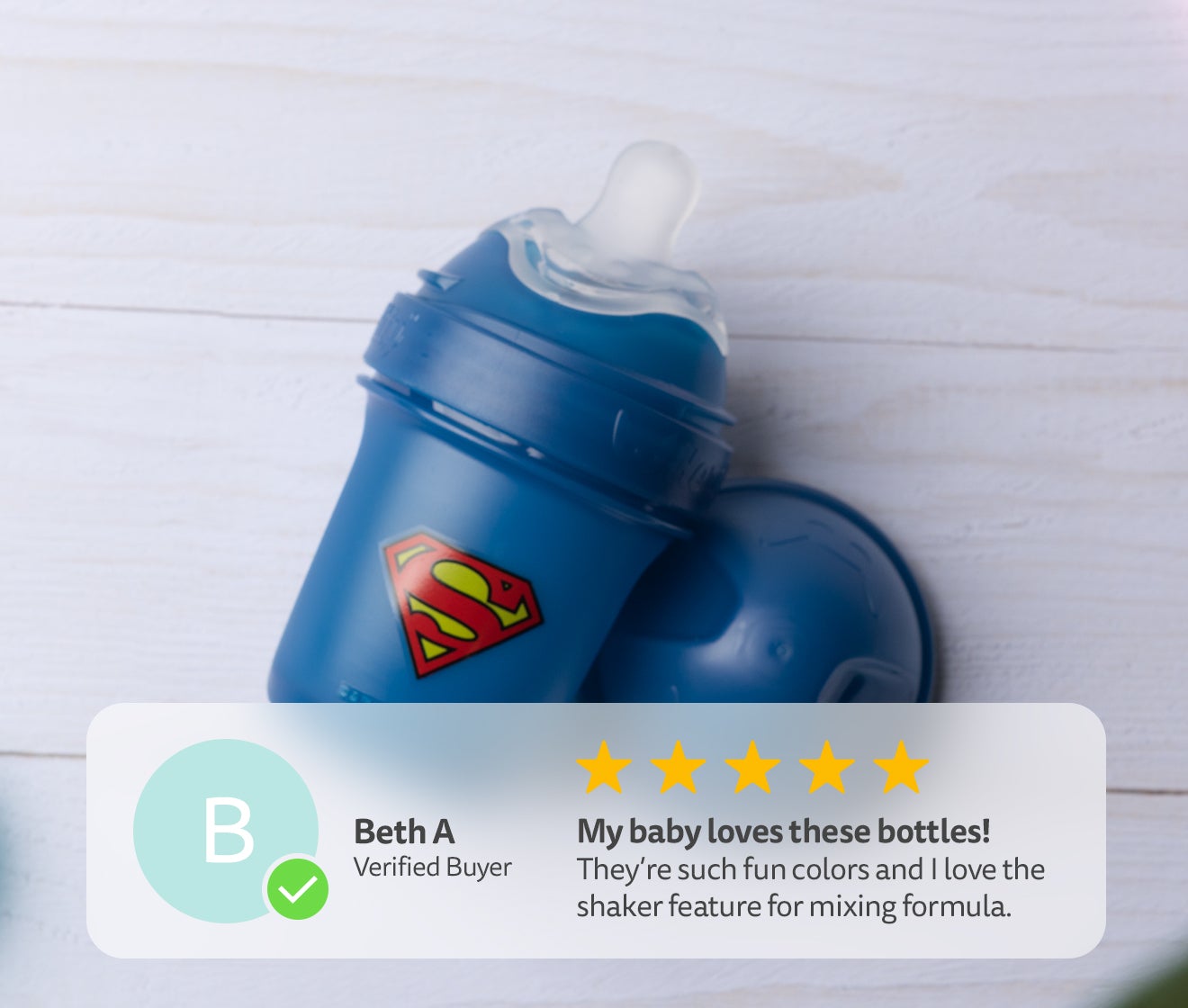 Double Anti-Colic Baby Bottle LT 340 ml/12 floz Black – Herobility