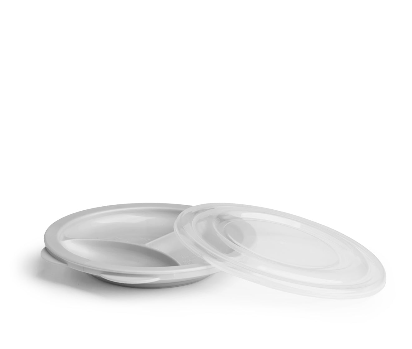 Eco Baby Plate Divider v2 Mist Gray