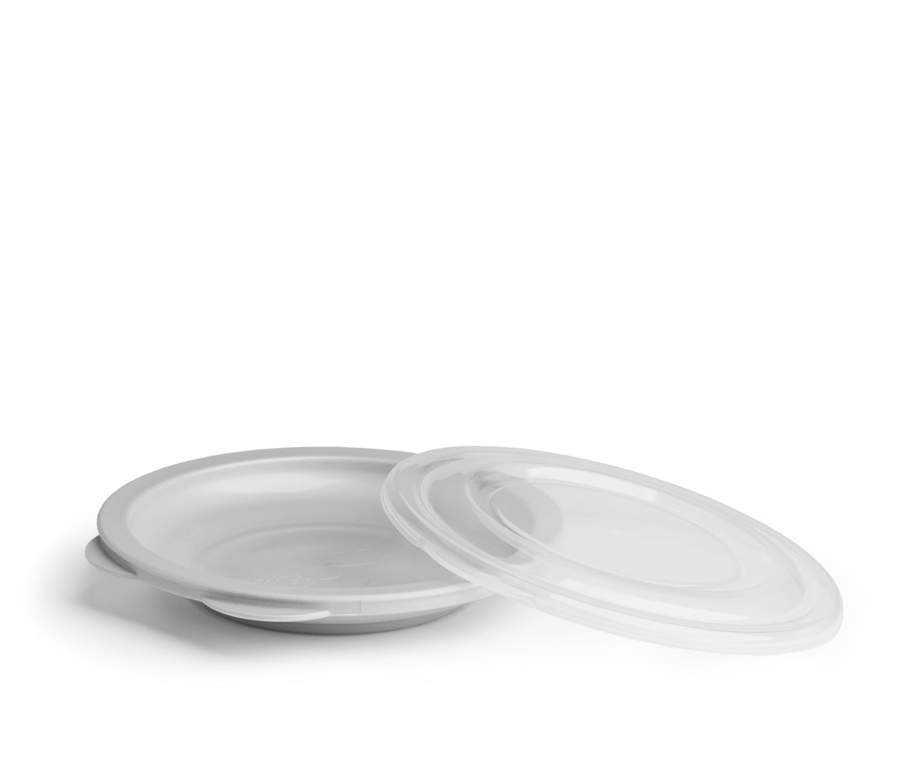 Eco Baby Plate v2 Mist Gray