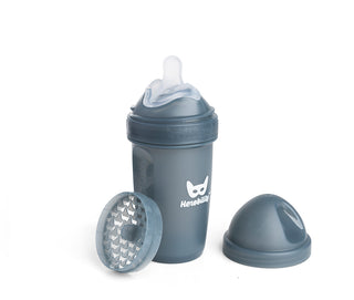 Dubbel Anti-kolik Nappflaska LT 240 ml Iron Blue